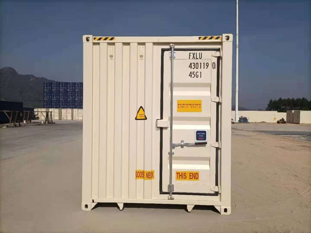 40ft hc tri door storage container