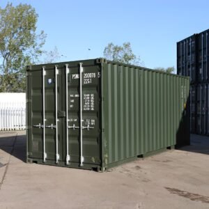 20ft storage container 1trip – dark green