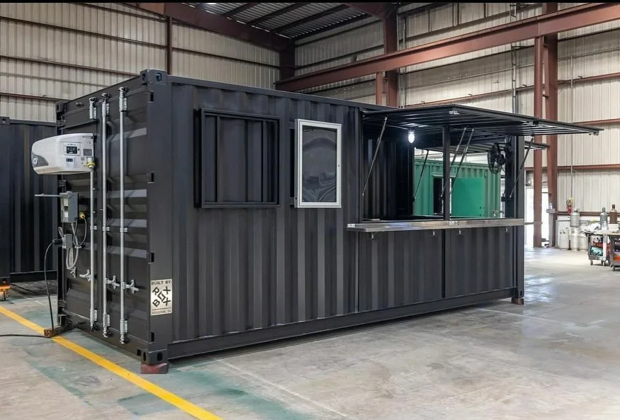 20ft custom container kitchen