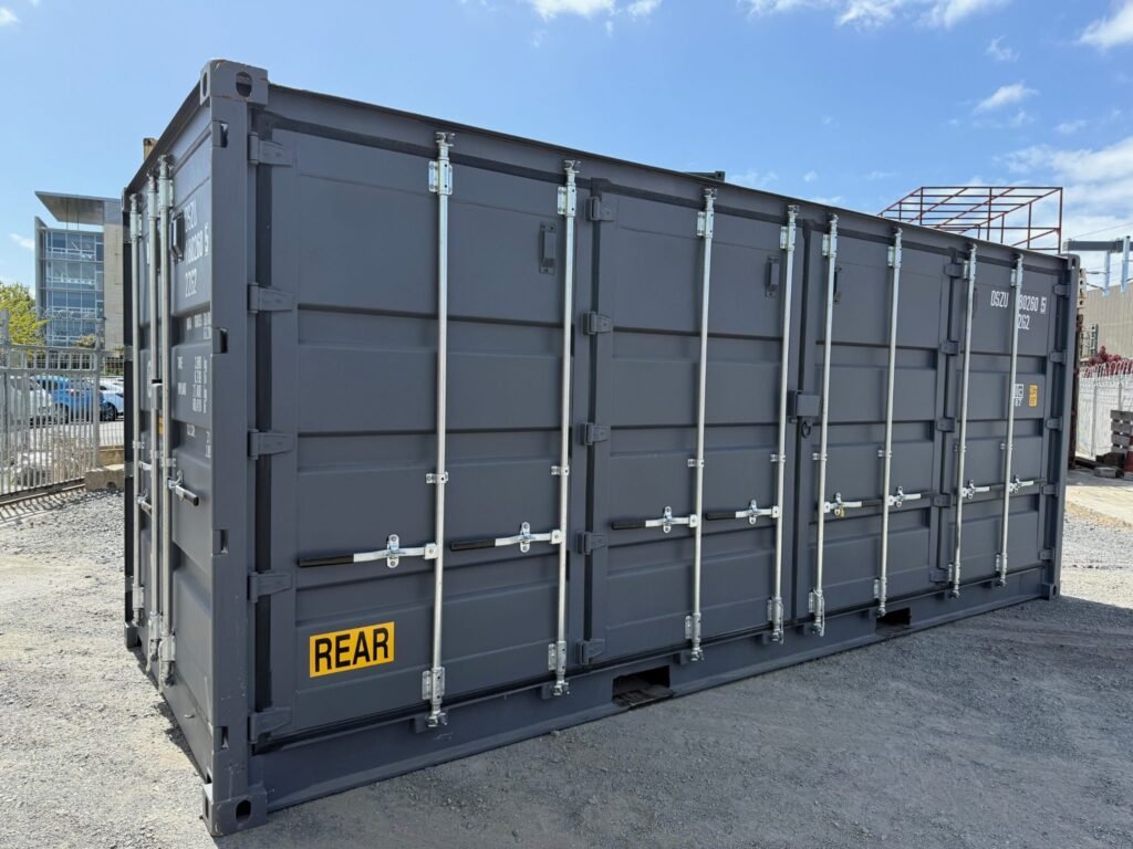 20ft open side storage container