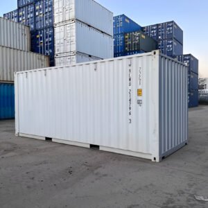 20ft hc iso storage container (1 trip) – white