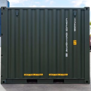 10ft x 8ft shipping container (one trip) – green
